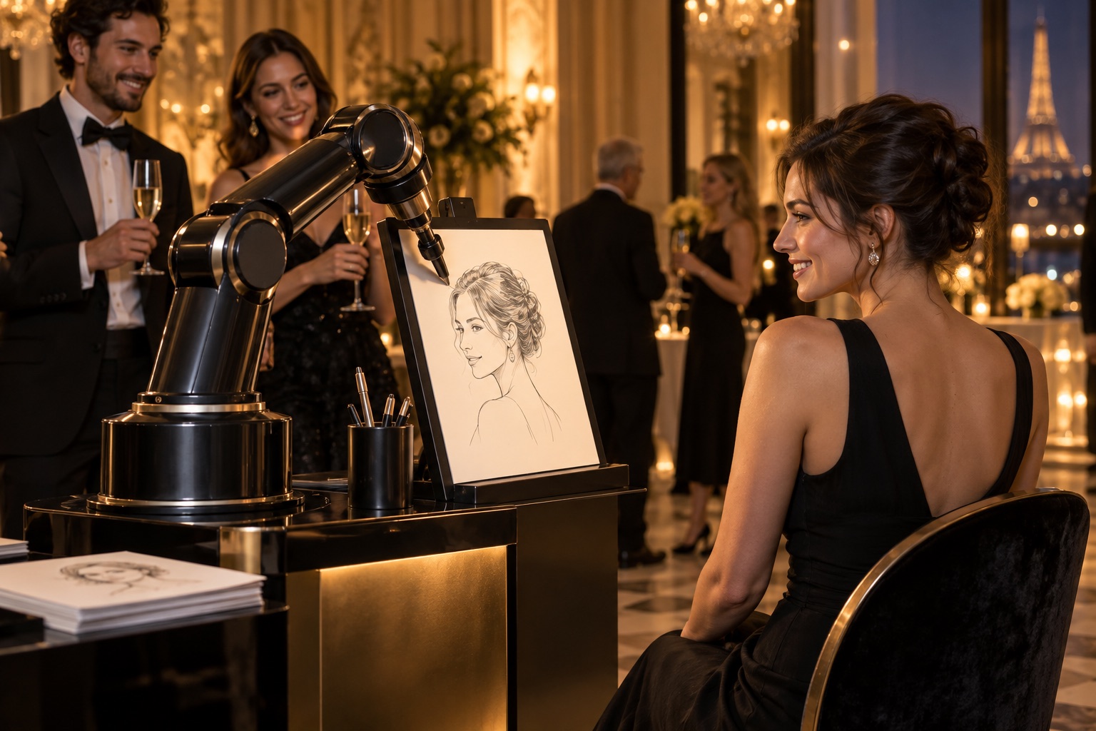 Visuel d’illustration : Animation caricature IA