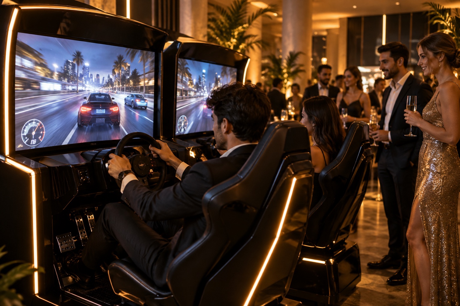 Visuel d’illustration : Location de simulateur de course