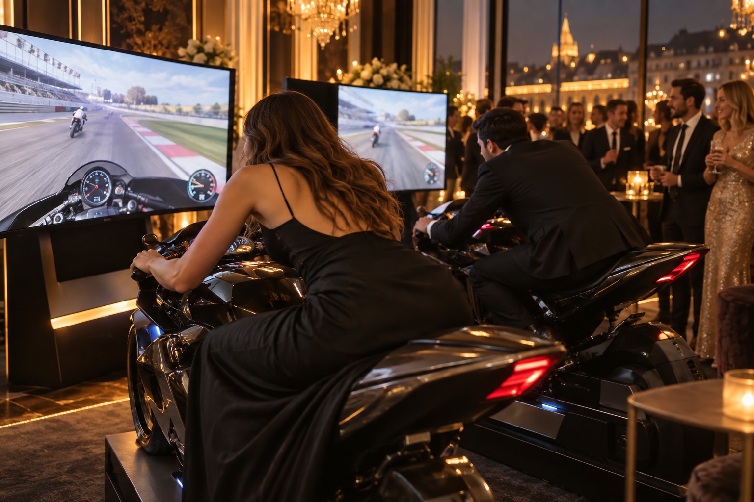 Visuel d’illustration : Location de simulateur moto d'arcade