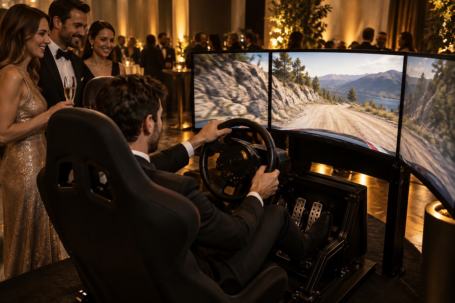 Visuel d’illustration : Location de simulateur rallye