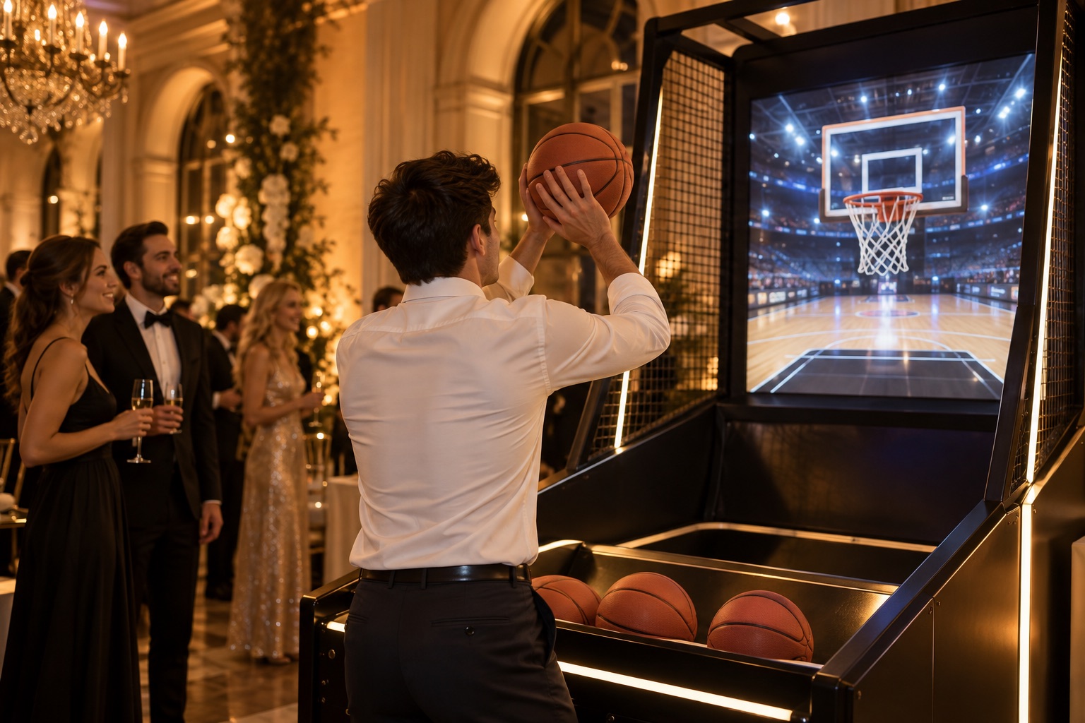 Visuel d’illustration : Location de simulateur basket