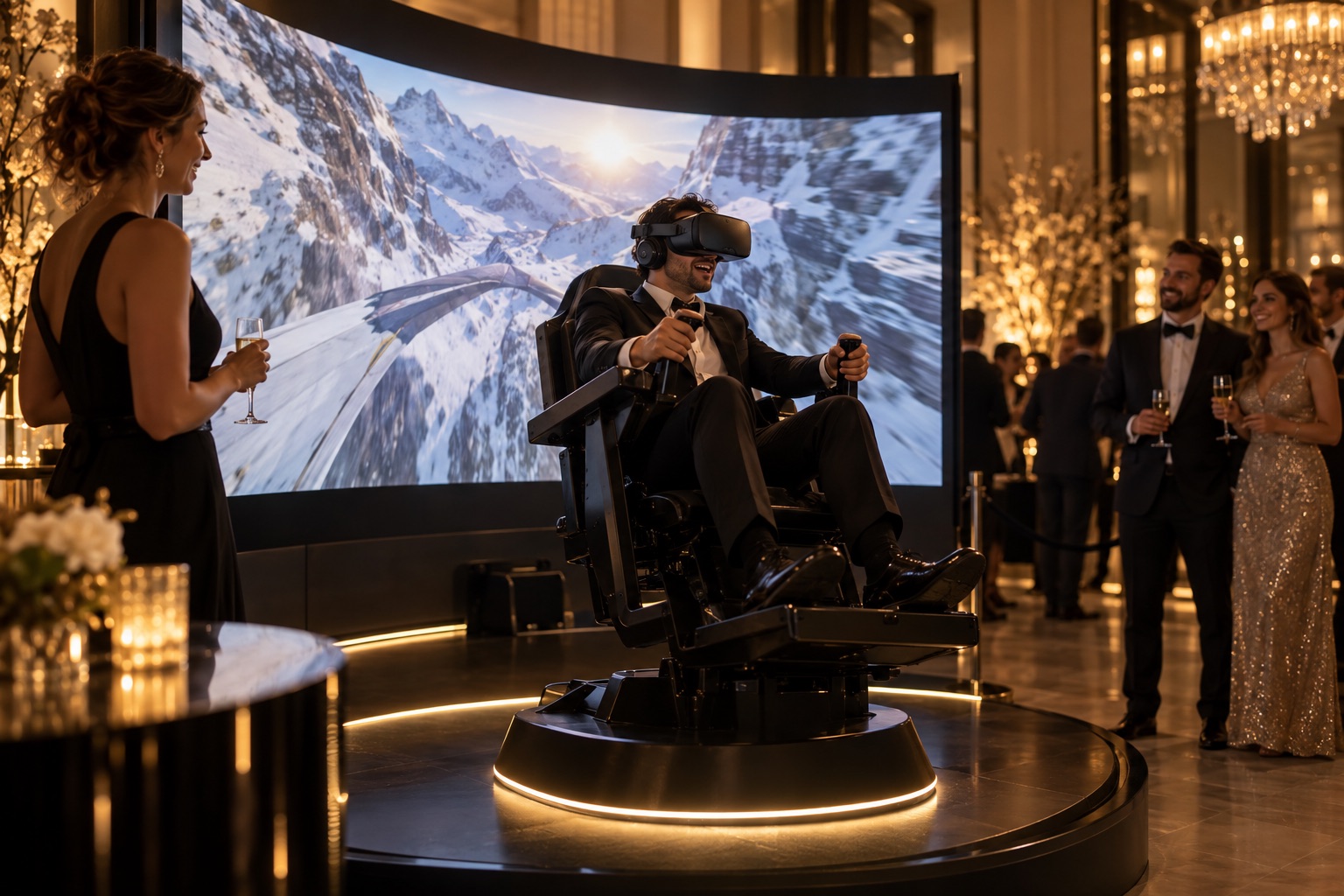 Visuel d’illustration : Location de simulateur VR à 360°