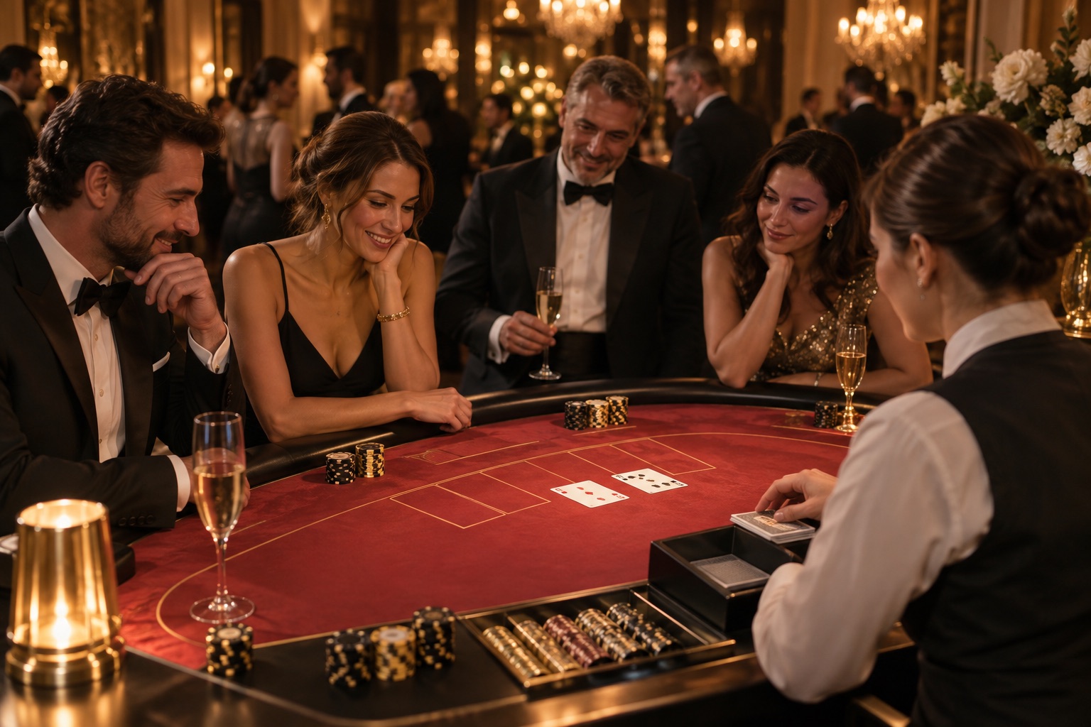 Visuel d’illustration : Location de table de casino Red Dog