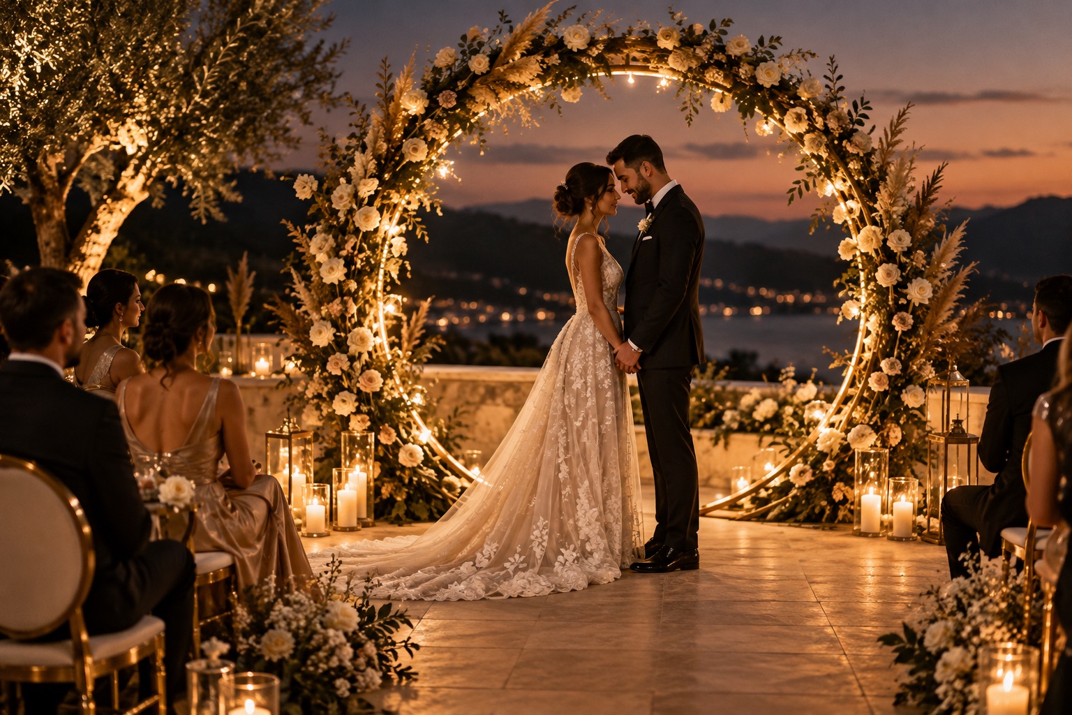 Visuel d’illustration : Location d’arche de mariage ronde