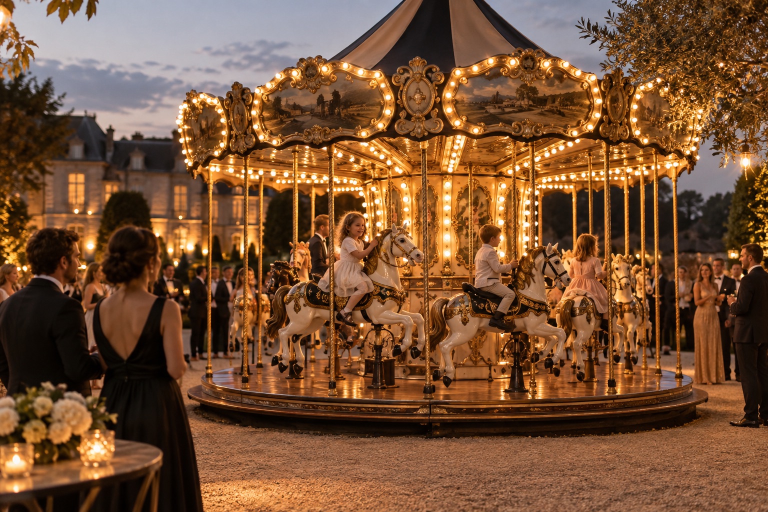 Visuel d’illustration : Location de manège carrousel